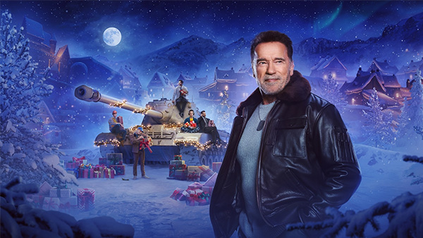 Arnold Schwarzenegger and Milla Jovovich hit the screen December 1 in World of Tanks